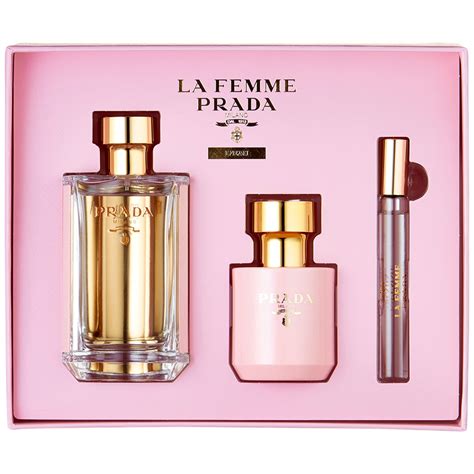 prada amber gift set|prada la femme gift set.